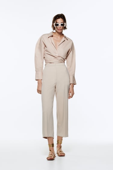 CROPPED CULOTTES