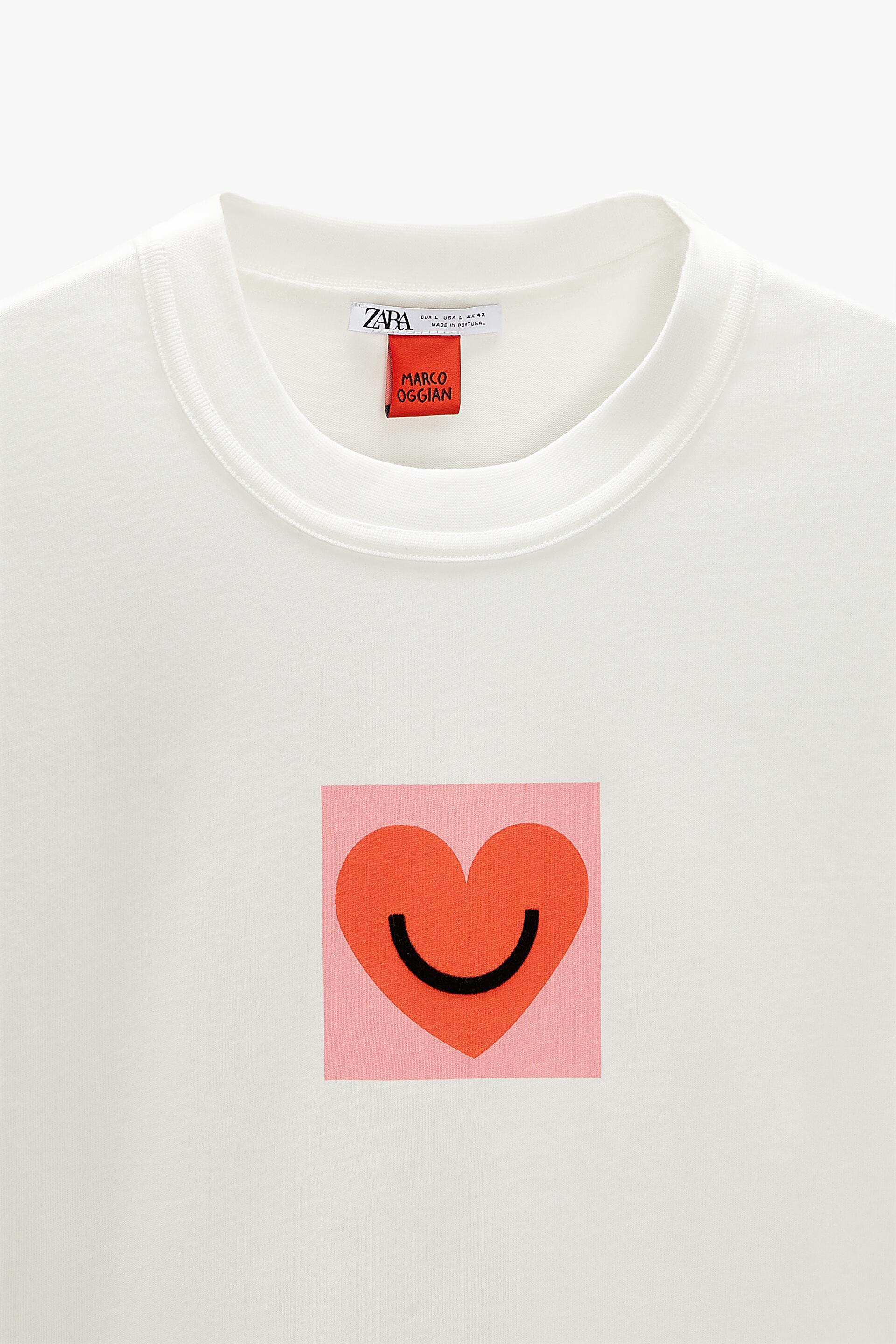 MARCO OGGIAN GRAPHIC T-SHIRT - Oyster 