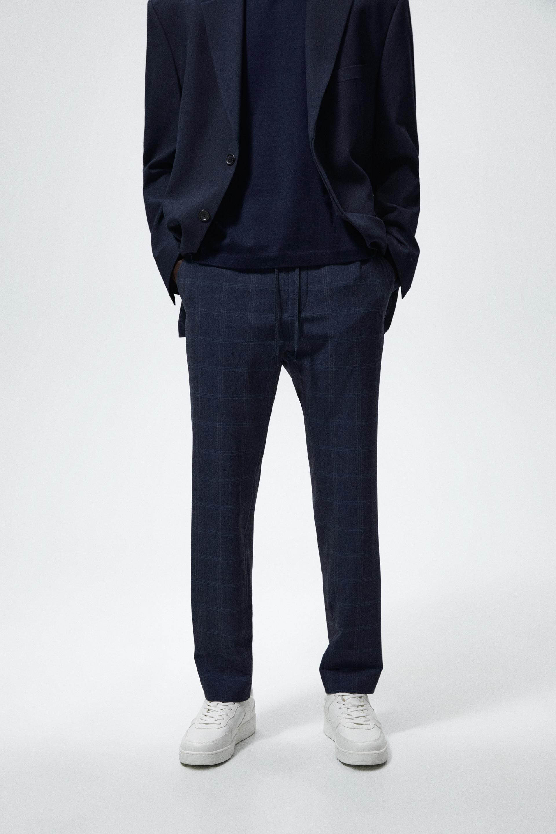 COMFORT FIT JOGGER WAIST TROUSERS 