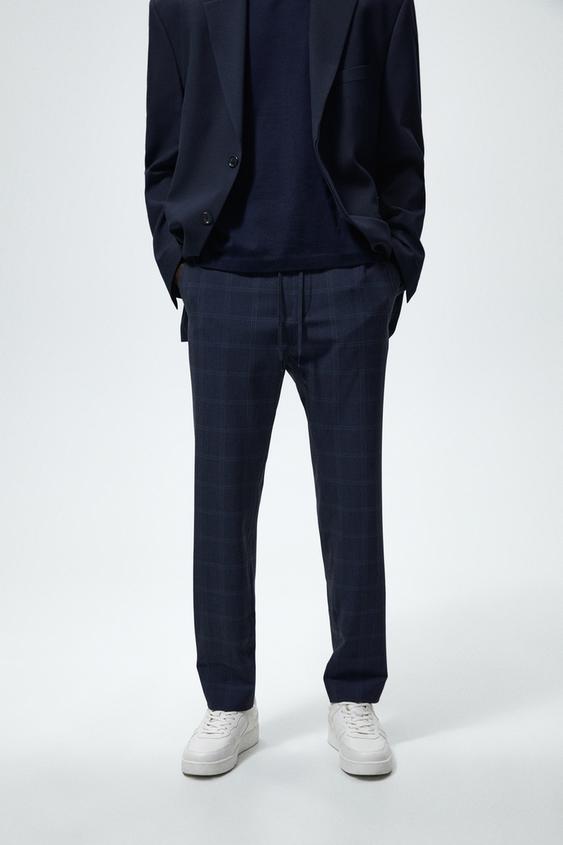 COMFORT FIT JOGGER WAIST TROUSERS 