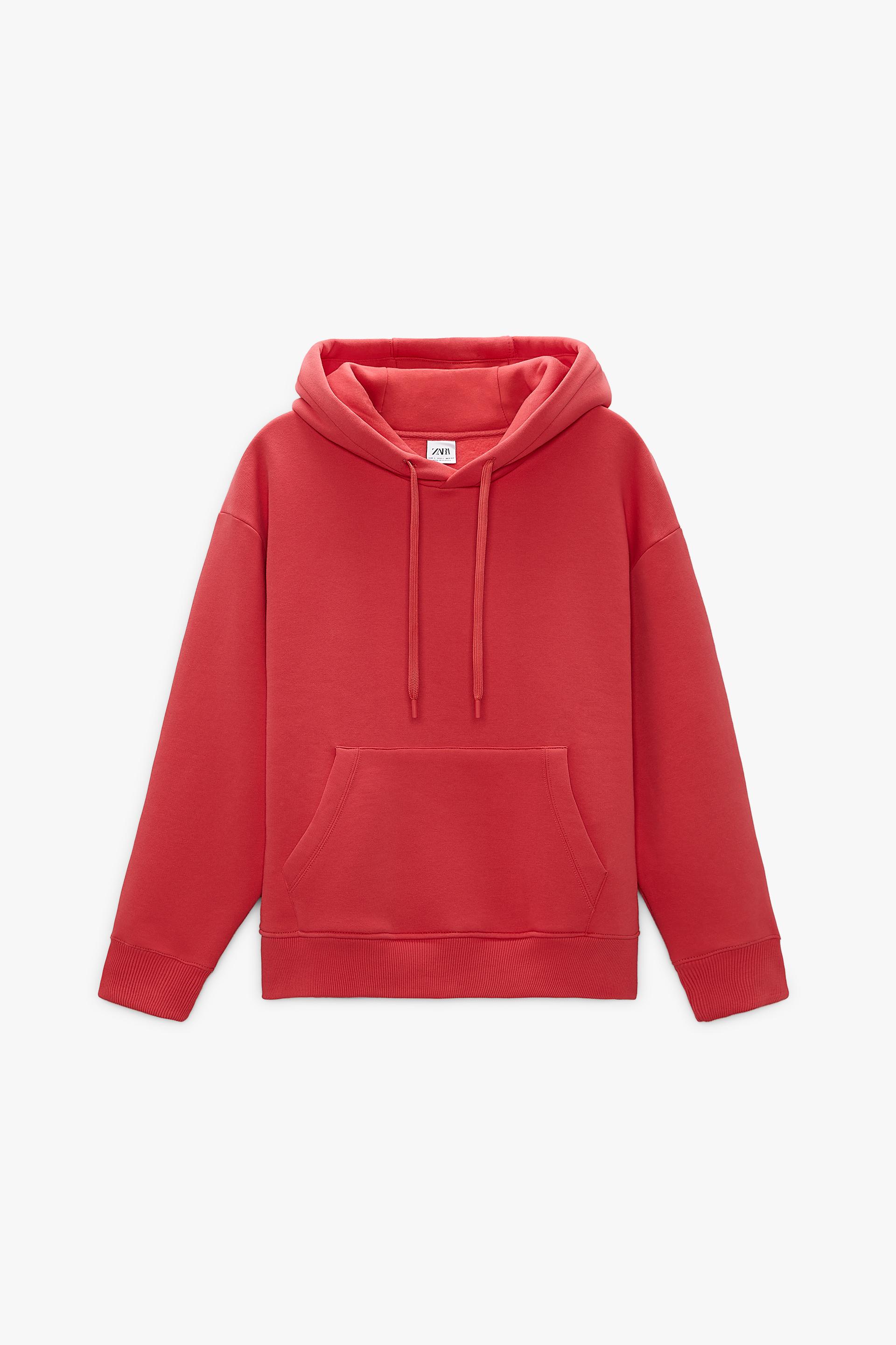 BASIC HOODIE SWEATSHIRT - Light gray 