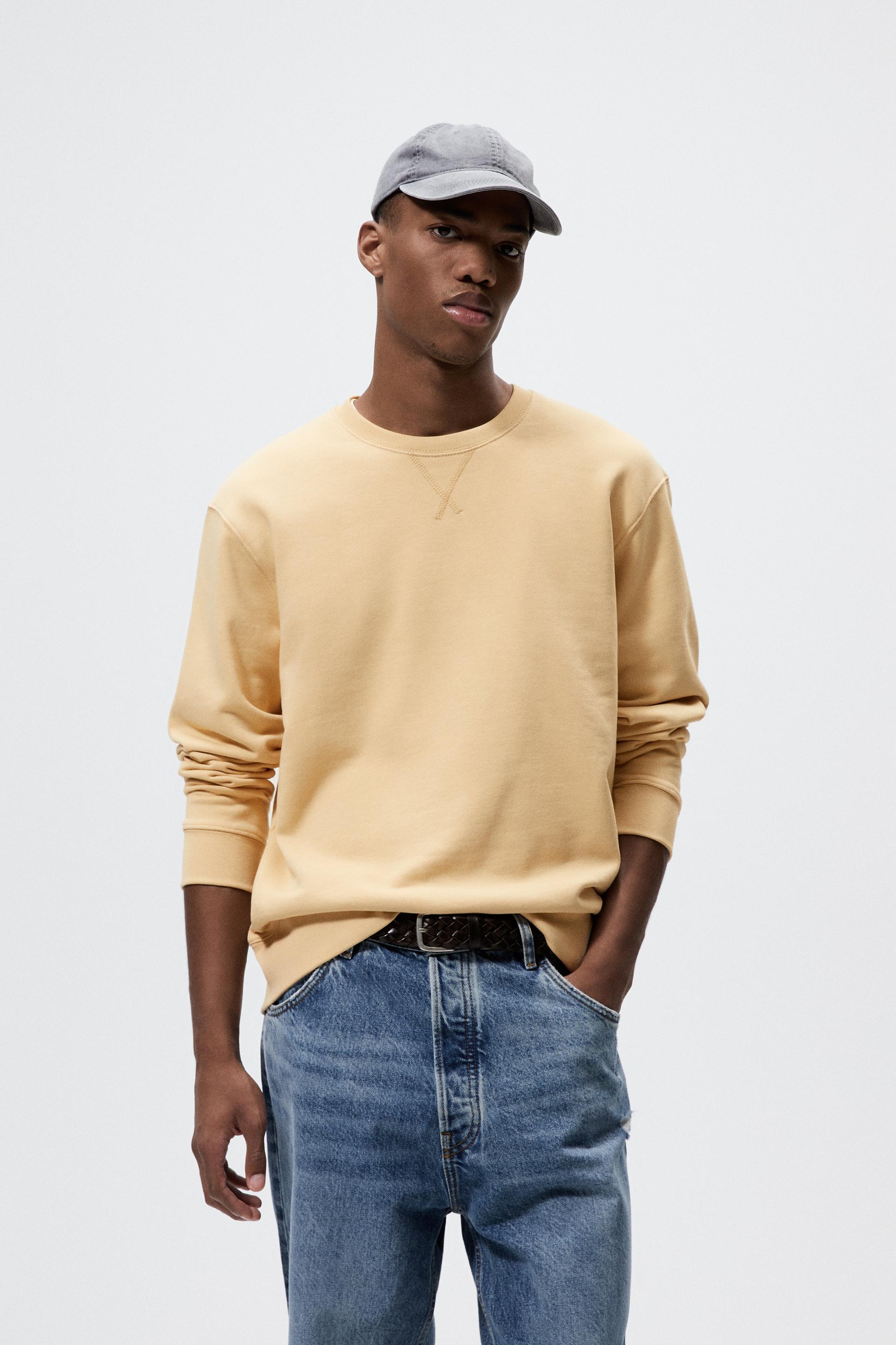 FELPA BASIC - Verde anatra | ZARA Italia / Italy