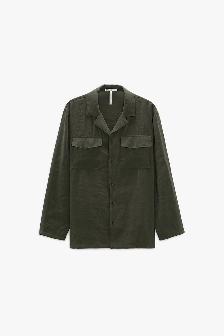 CAMISA PIJAMA CUADROS - Marino | ZARA España