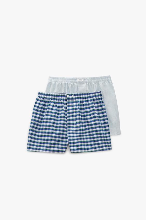 zara boxer shorts