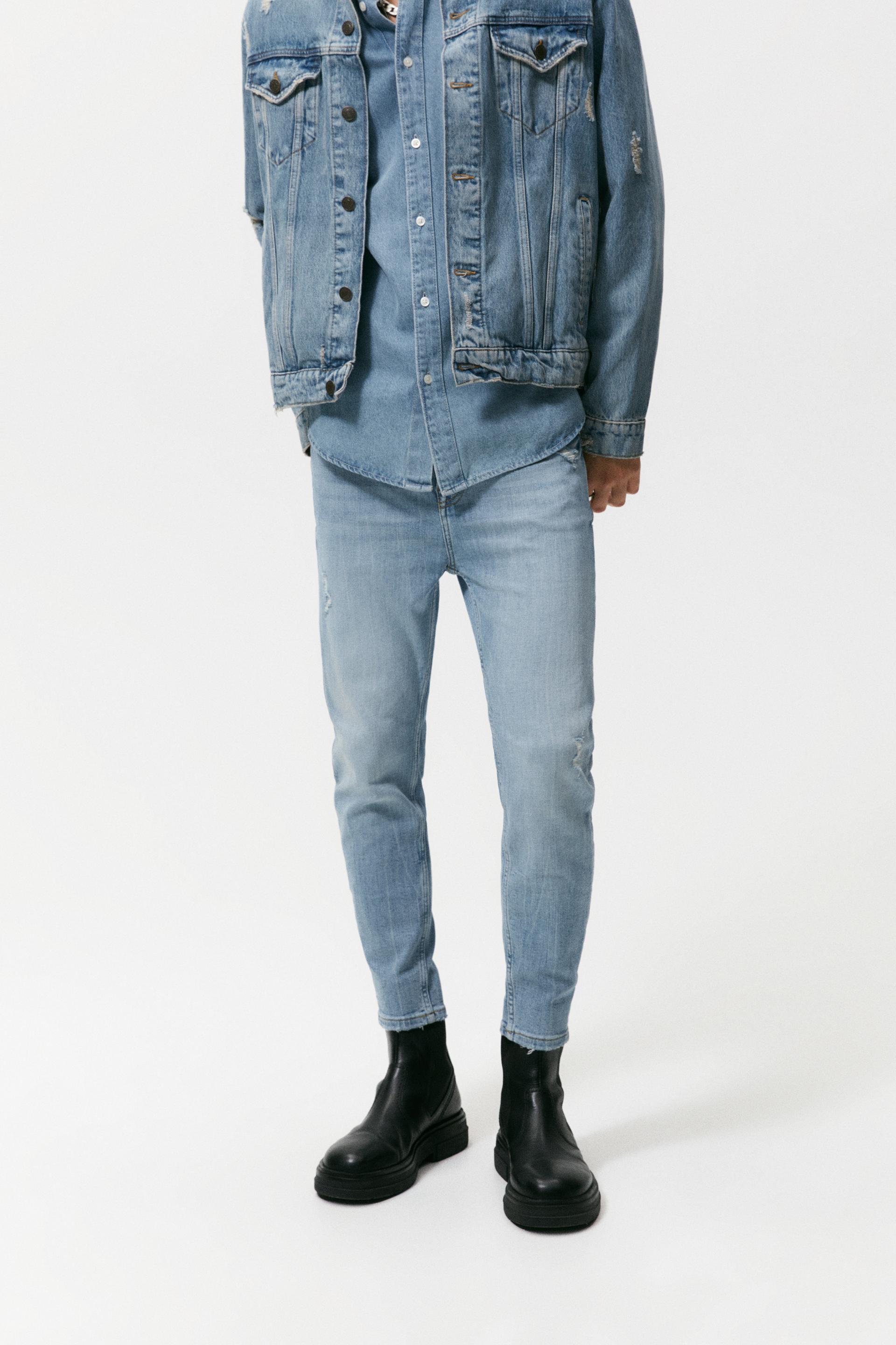 Cropped skinny de Vaqueros para Hombre | FASHIOLA.es