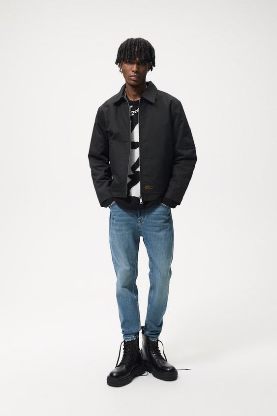SKINNY FIT JEANS - Blue | ZARA Saudi Arabia