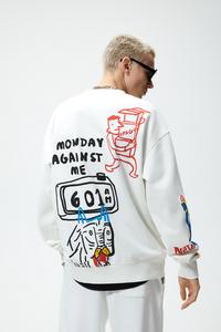 zara moletom com capuzs men