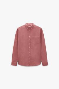corduroy shirt zara