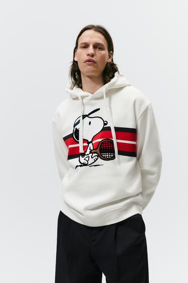 snoopy peanuts moletom com capuz
