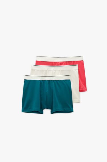 3-PACK OF CONTRAST BOXERS