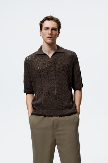 Knitwear Polo Shirts Man | ZARA Canada