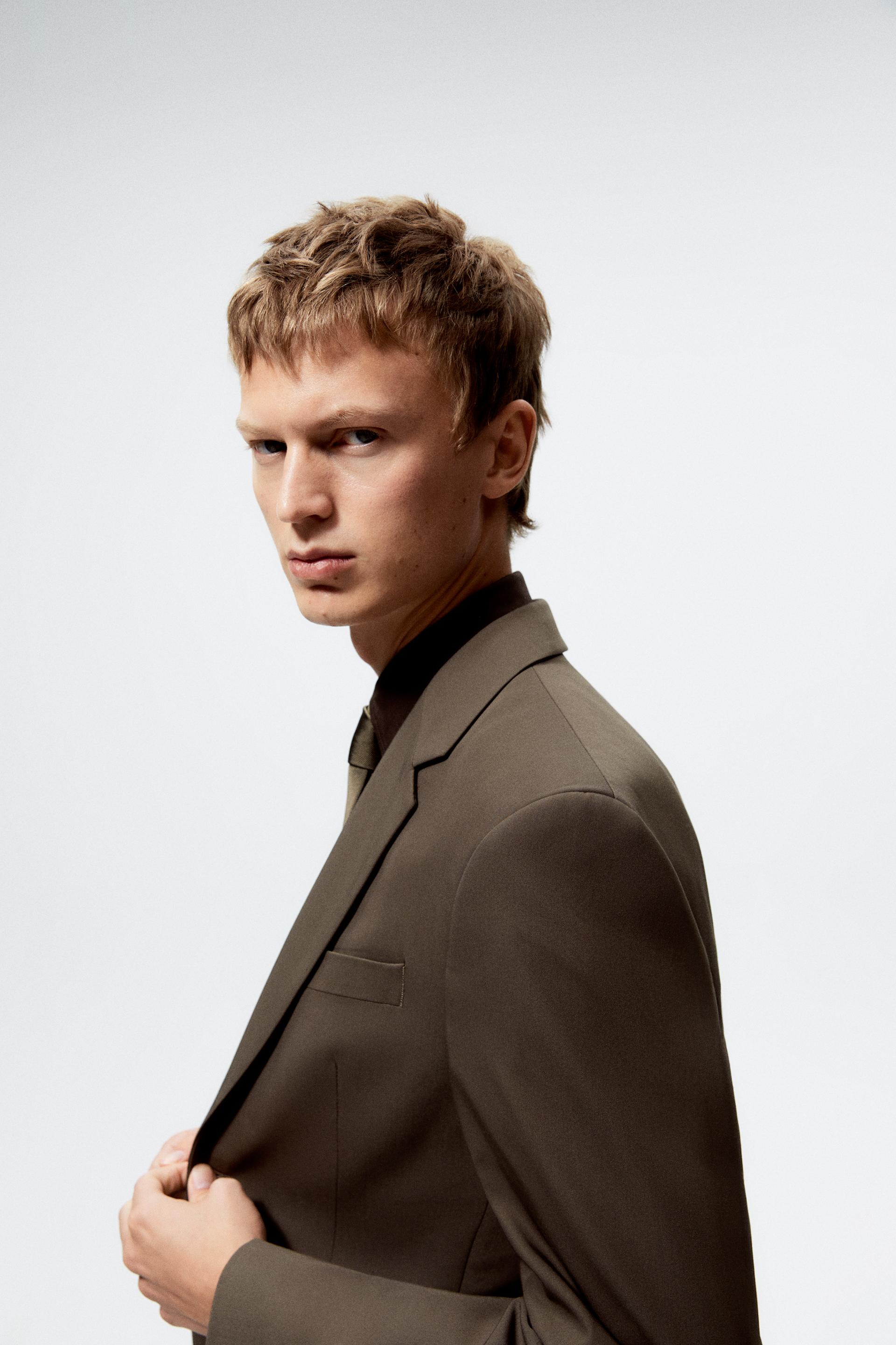 zara slim fit blazer