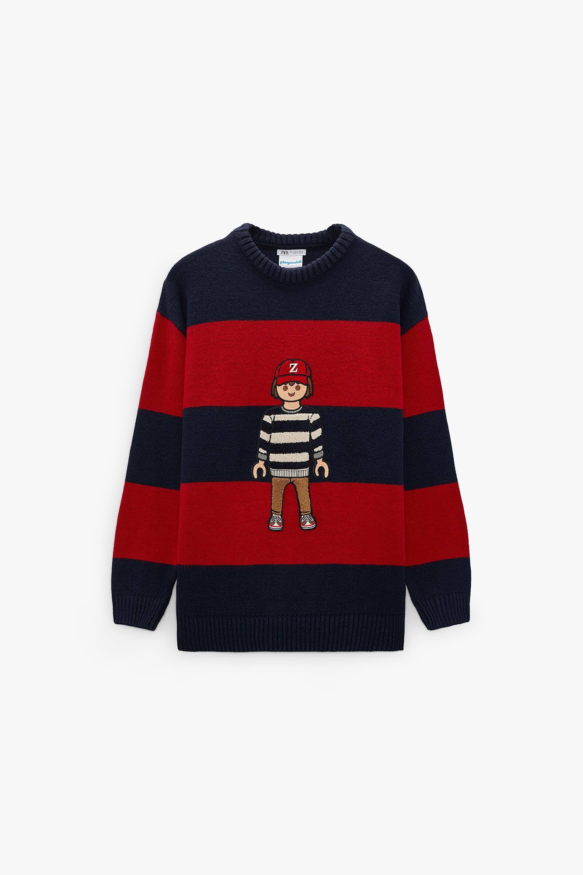JERSEY PARCHE ® PLAYMOBIL - Marino | ZARA Chile