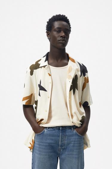 プリント柄シャツ メンズ オンラインセール Zara 日本 プリント柄シャツ メンズ オンラインセール Zara 日本