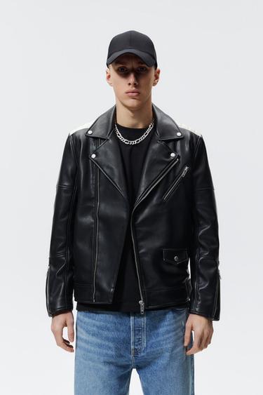 騎士風外套外套夾克男士 Zara 香港特別行政區 騎士風外套外套夾克男士 Zara 香港特別行政區