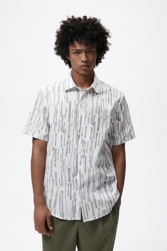 camicie di lino zara