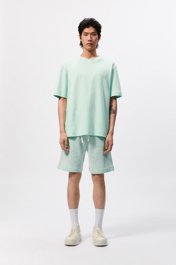 zara oversized t shirt mens