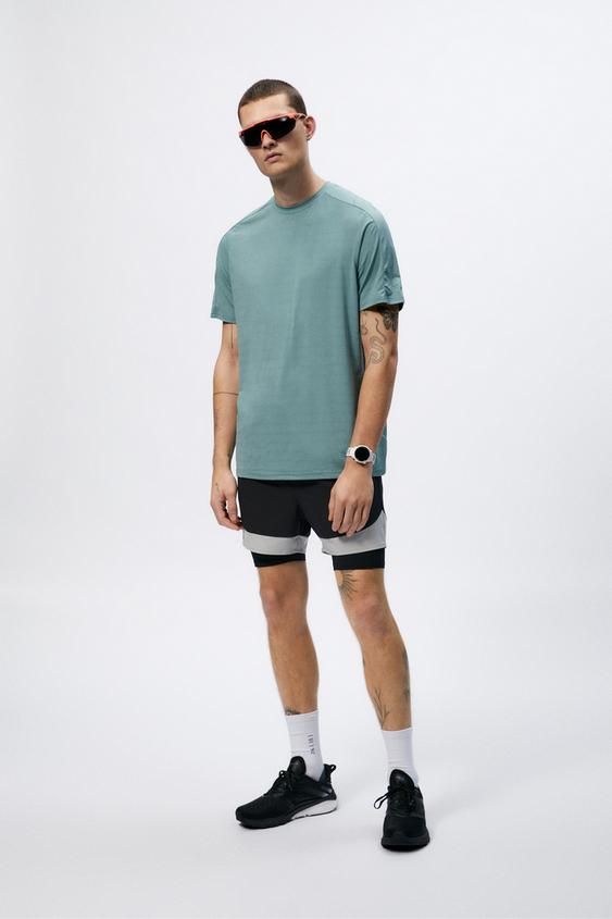 TRAININGSSHIRT - Zeegroen | ZARA 
