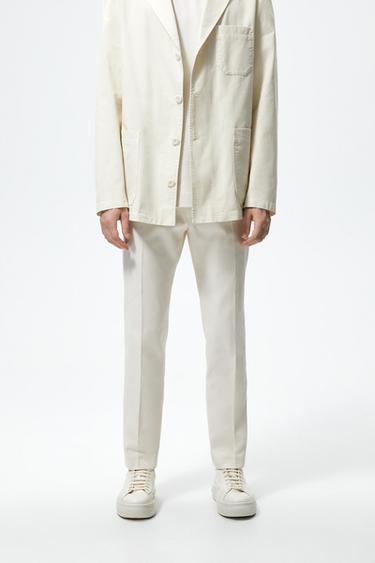 Pantaloni Bianchi da Uomo | Nuova Collezione Online | ZARA Italia