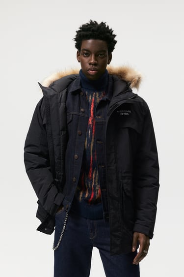 QUILTED PARKA WITH HOOD