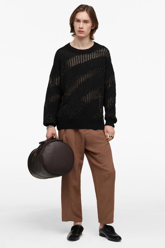 PANTALÓN PLIEGUES LIMITED EDITION - Rosa empolvado | ZARA España