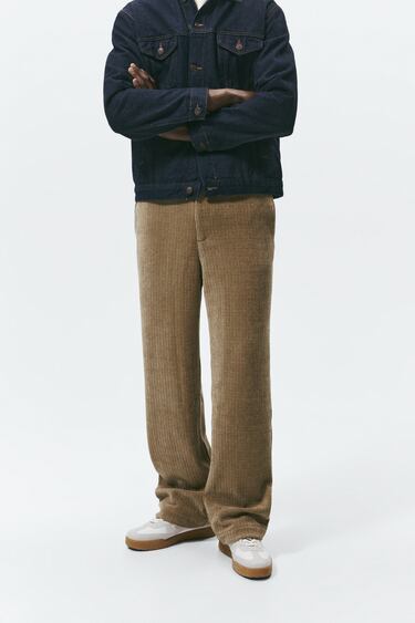LOOSE-FIT CORDUROY TROUSERS