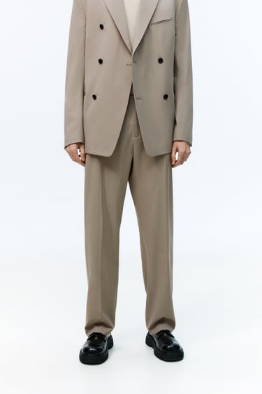 FLOWING SUIT TROUSERS