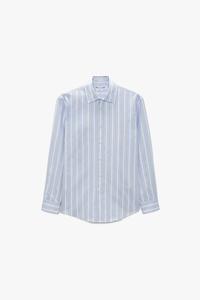 Camisas ZARA | Camisa Estampado Rayas Marino Hombre ⋆ Markus Keibel