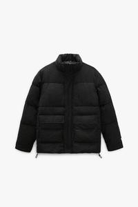 zara man down jacket