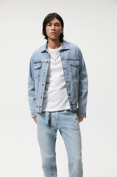Image 0 of BASIC SLIM FIT JEANS from Zara