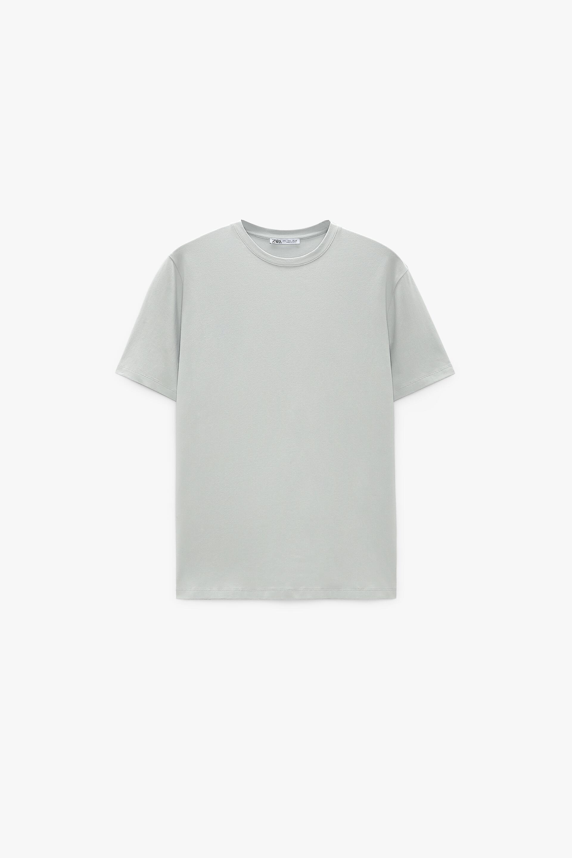 BASIC SLIM FIT T-SHIRT - Navy blue | ZARA Spain