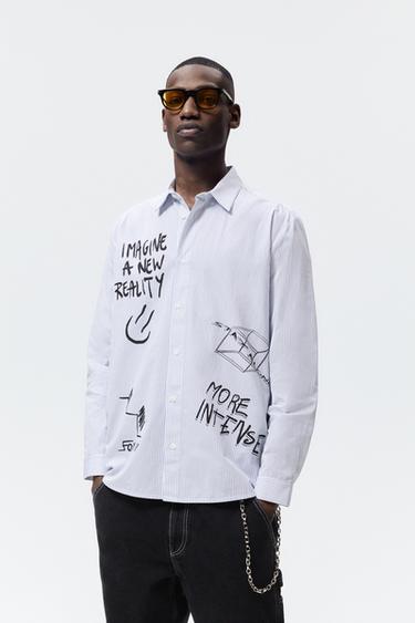 プリント柄シャツ メンズ Zara 日本 プリント柄シャツ メンズ Zara 日本