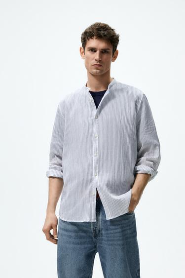 ストライプシャツ メンズ Zara 日本 ストライプシャツ メンズ Zara 日本