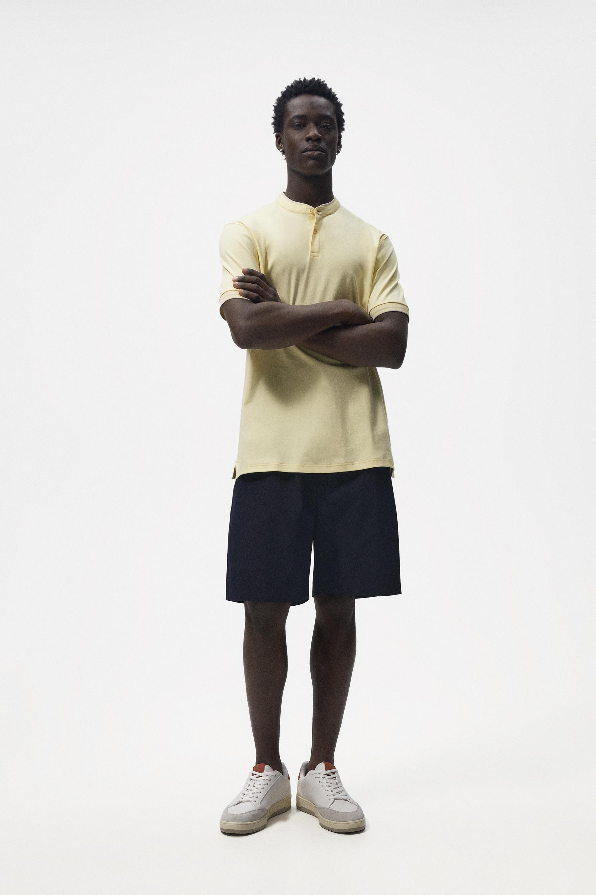 POLO SHIRT WITH MERCERISED COTTON 