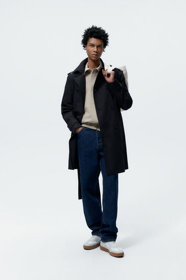 Men S Trench Coats Explore Our New Arrivals Zara United States Men S Trench Coats Explore Our New, Zara Green Trench Coat Mens