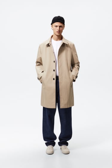 Men S Coats Explore Our New Arrivals, Mens Beige Trench Coat Zara