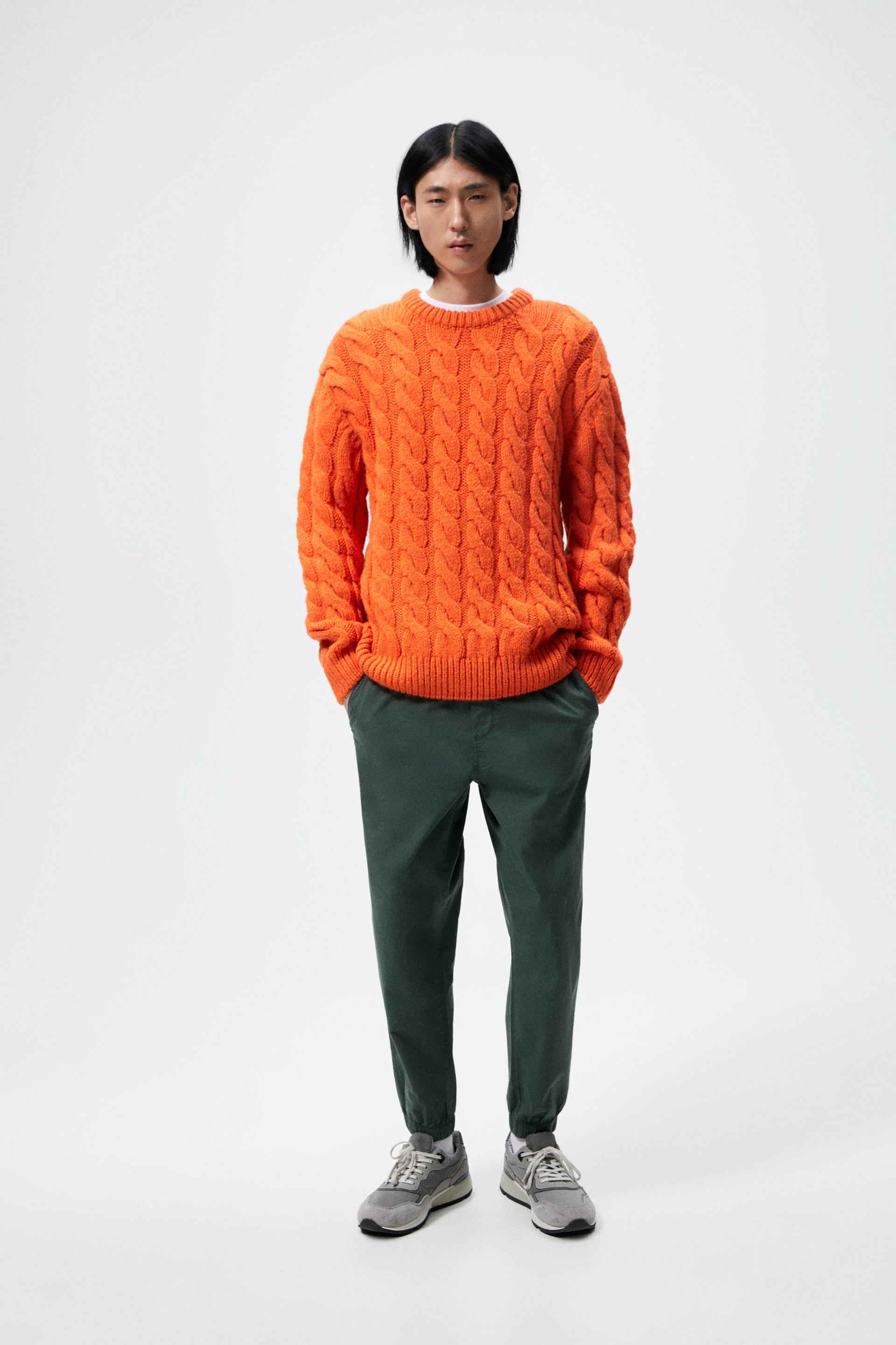 POPLIN PANTS WITH JOGGER WAIST - Dark 