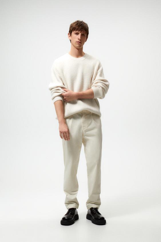 Zara mens pleated pants Outlet