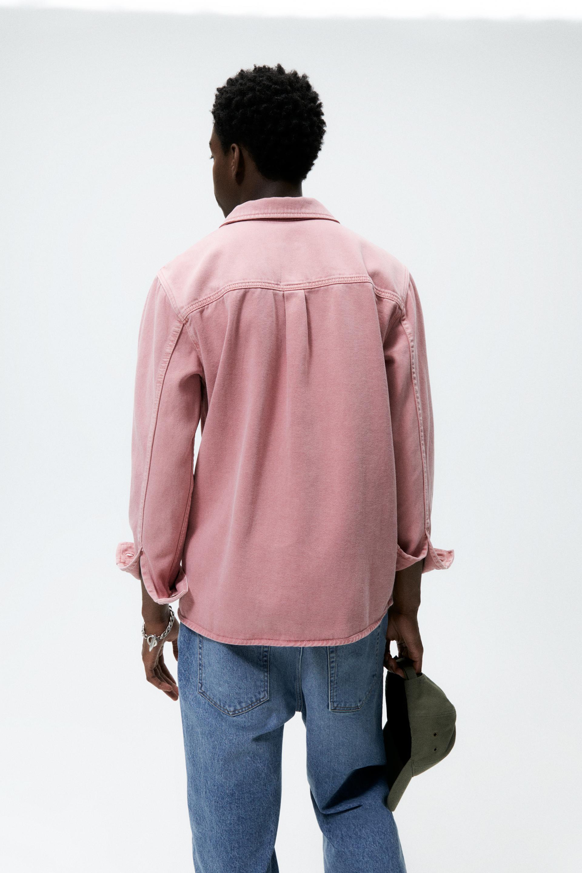 GIACCA CAMICIA SLAVATA - Azzurro intenso | ZARA Italia / Italy
