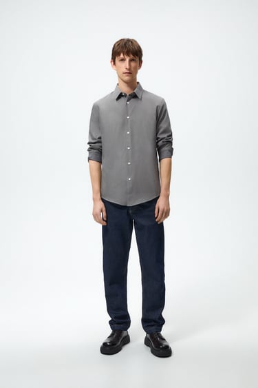 EASY CARE TEXTURED SHIRT