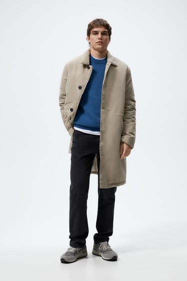 Image 0 of PADDED TRENCH COAT from Zara