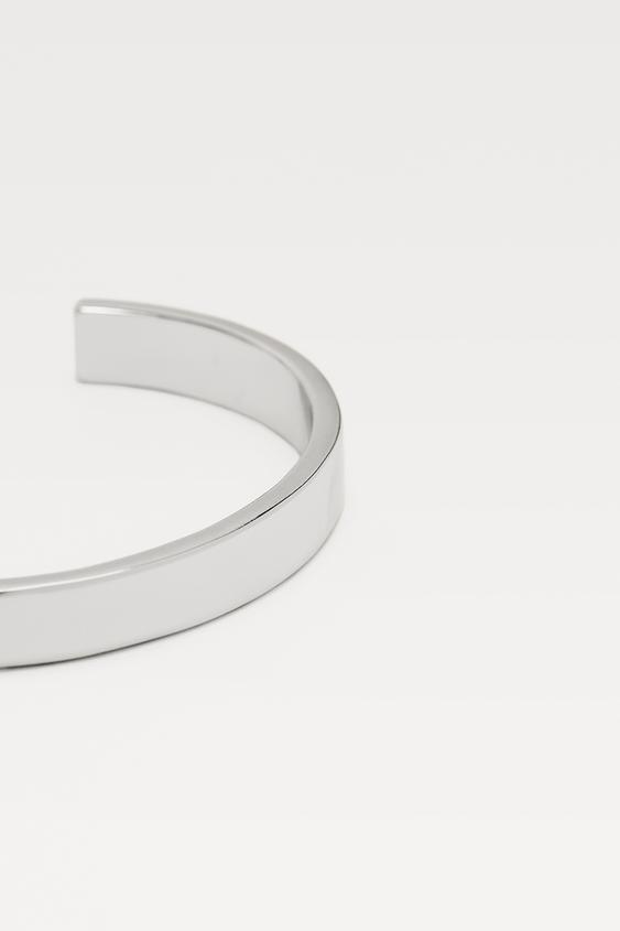 PULSERA RÍGIDA - Plata | ZARA España