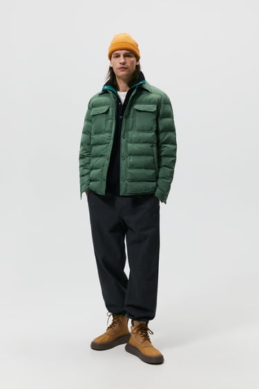 PUFFER JACKET WITH POCKETS