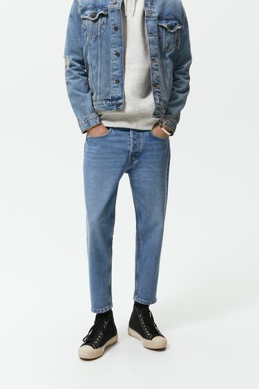 CROPPED SLIM FIT JEANS