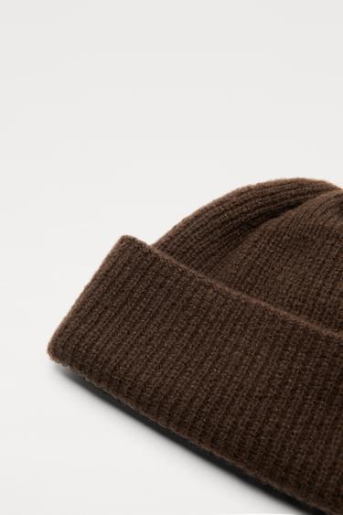 SHORT BEANIE - Brown | ZARA Australia