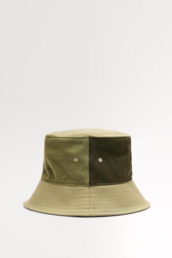PATCHWORK BUCKET HAT - various | ZARA 