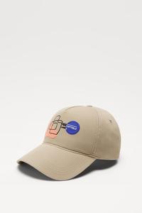 TEXTURED CAP - Oyster White | ZARA 