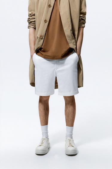 Heren witte shorts | ZARA Nederland