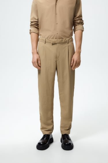Image 0 of TECHNICAL SUIT TROUSERS from Zara
