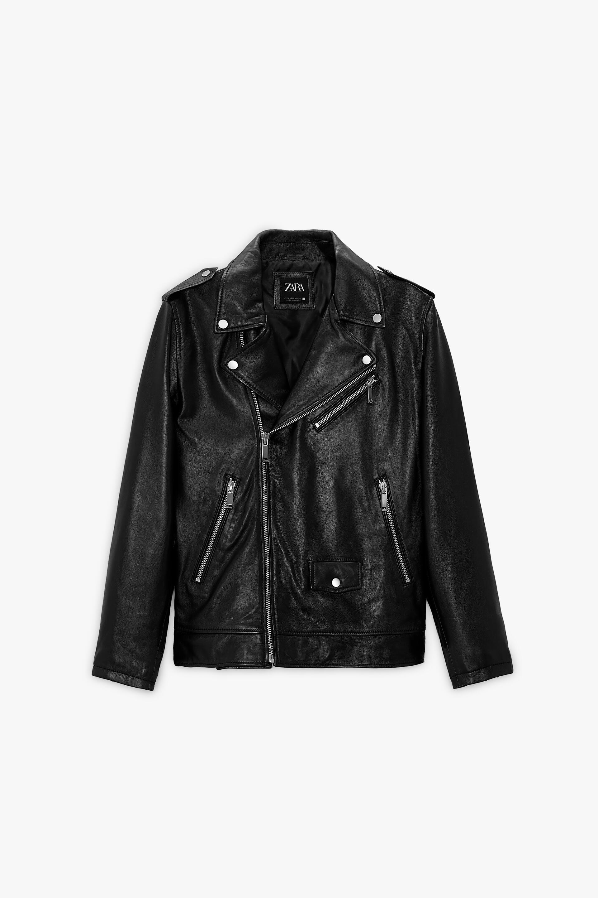 レザー ライダースジャケット ブラック Zara Japan 日本 レザー ライダースジャケット ブラック Zara Japan 日本